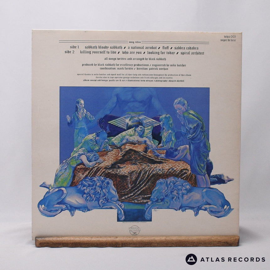 Black Sabbath - Sabbath Bloody Sabbath - 1Y//2 2Y//4 LP Vinyl Record - VG+/VG+