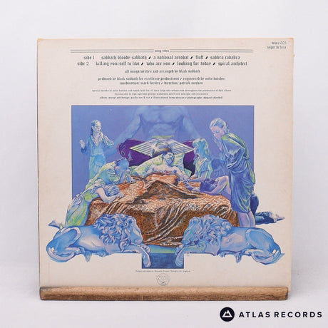 Black Sabbath - Sabbath Bloody Sabbath - 1Y//2 2Y//4 LP Vinyl Record - VG+/VG+