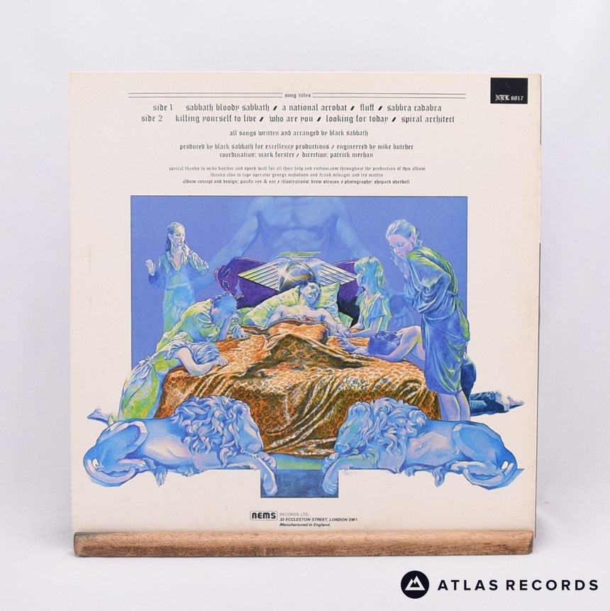 Black Sabbath - Sabbath Bloody Sabbath - Bilbo -A -B LP Vinyl Record - VG+/EX