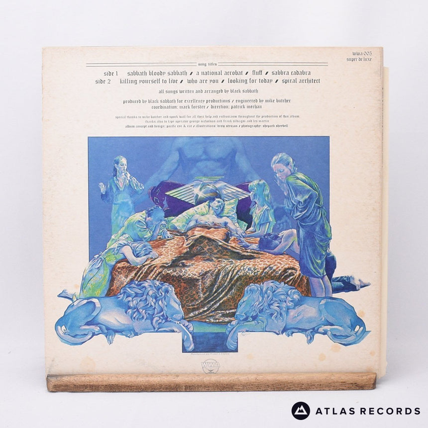 Black Sabbath - Sabbath Bloody Sabbath - Gatefold 1Y 2Y LP Vinyl Record - VG+/EX