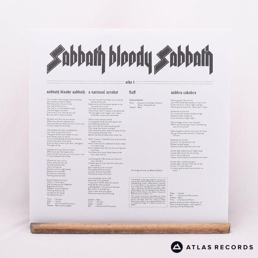 Black Sabbath - Sabbath Bloody Sabbath - LP Vinyl Record