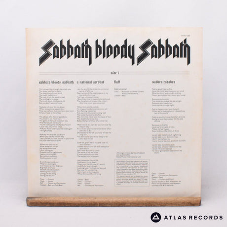 Black Sabbath - Sabbath Bloody Sabbath - 1Y//2 2Y//4 LP Vinyl Record - VG+/VG+