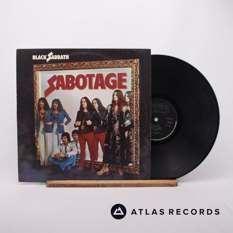 Black Sabbath Sabotage LP Vinyl Record - Front Cover & Record