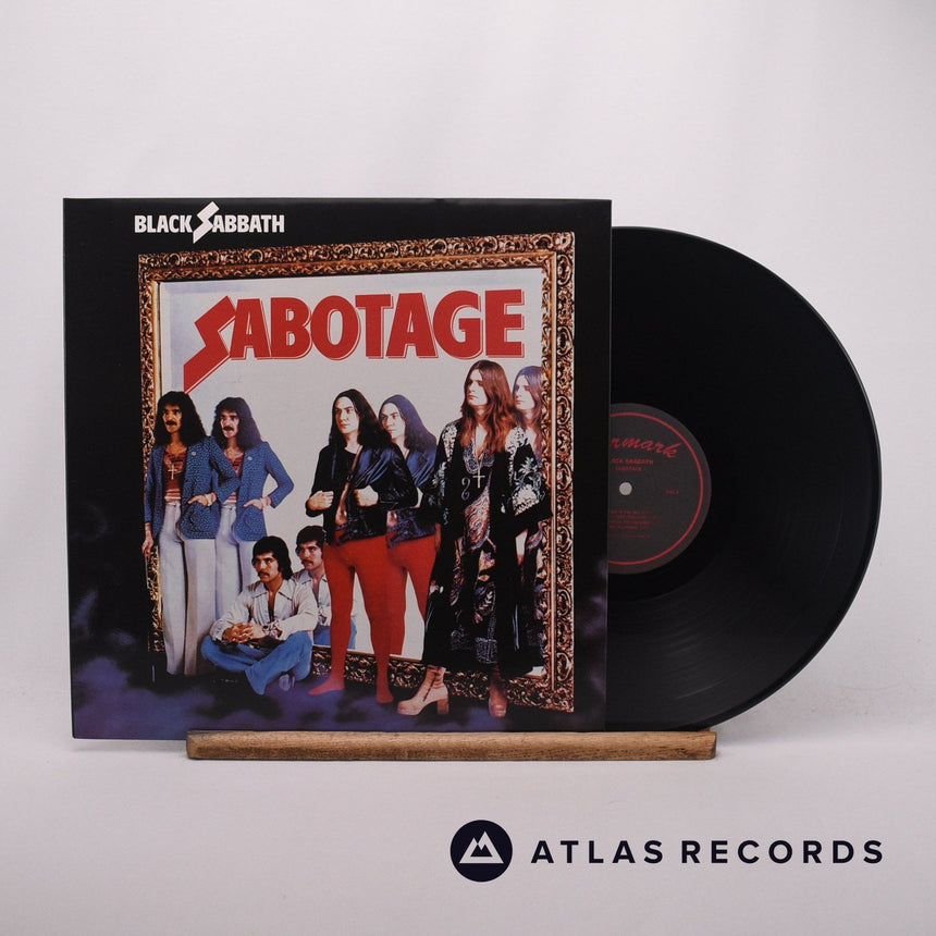 Black Sabbath Sabotage LP Vinyl Record - Front Cover & Record