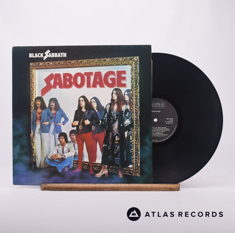 Black Sabbath Sabotage LP Vinyl Record - Front Cover & Record