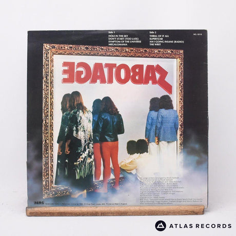 Black Sabbath - Sabotage - Reissue LP Vinyl Record - VG+/EX