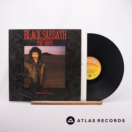 Black Sabbath Seventh Star LP Vinyl Record - Front Cover & Record