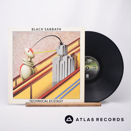Black Sabbath Technical Ecstasy LP Vinyl Record - Front Cover & Record