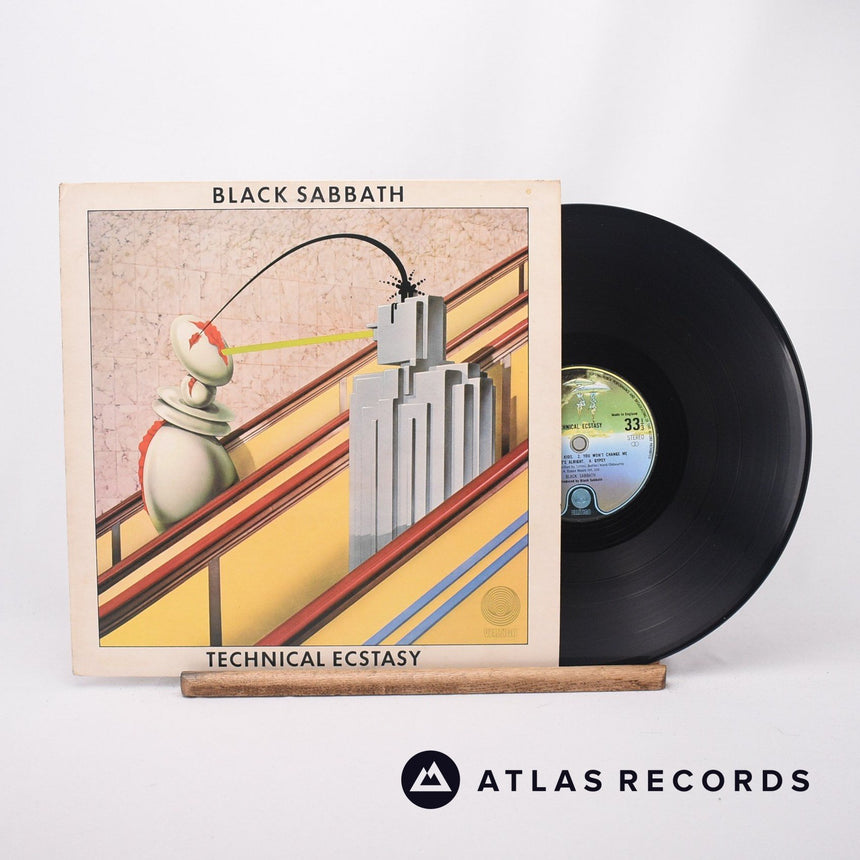 Black Sabbath Technical Ecstasy LP Vinyl Record - Front Cover & Record