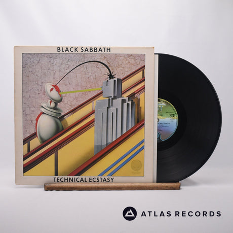 Black Sabbath Technical Ecstasy LP Vinyl Record - Front Cover & Record