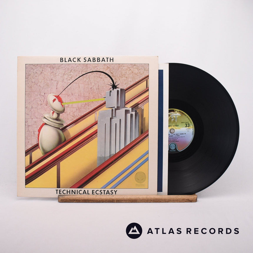 Black Sabbath Technical Ecstasy LP Vinyl Record - Front Cover & Record