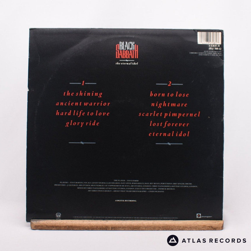 Black Sabbath - The Eternal Idol - A B LP Vinyl Record - VG+/EX