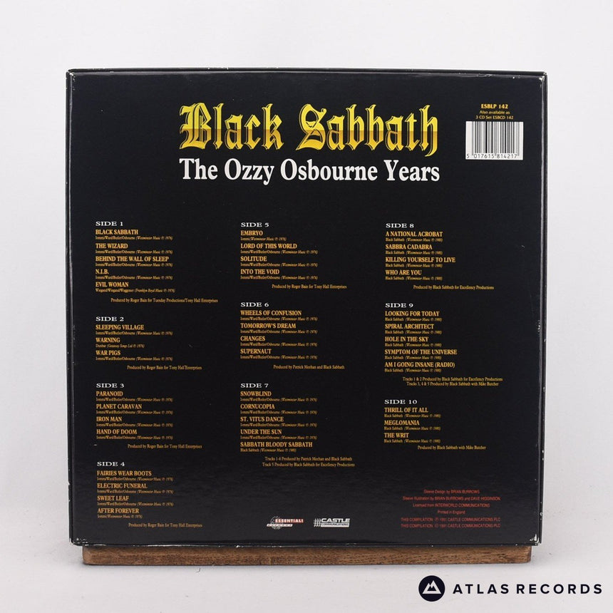 Black Sabbath - The Ozzy Osbourne Years - Porky5 x LP Vinyl Record - EX/EX