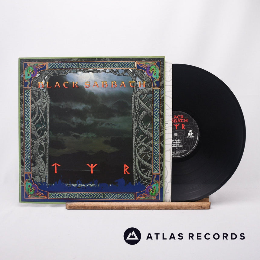 Black Sabbath Tyr LP Vinyl Record - Front Cover & Record