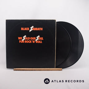 Black Sabbath We Sold Our Soul For Rock 'N' Roll 2 x LP Vinyl Record - Front Cover & Record