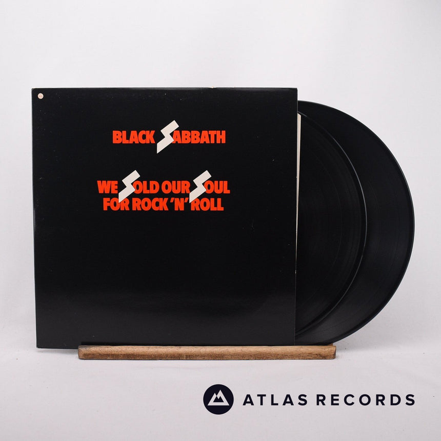 Black Sabbath We Sold Our Soul For Rock 'N' Roll 2 x LP Vinyl Record - Front Cover & Record