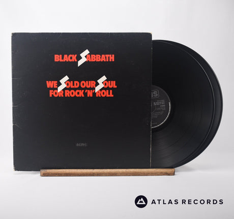 Black Sabbath We Sold Our Soul For Rock 'N' Roll Double LP Vinyl Record - Front Cover & Record