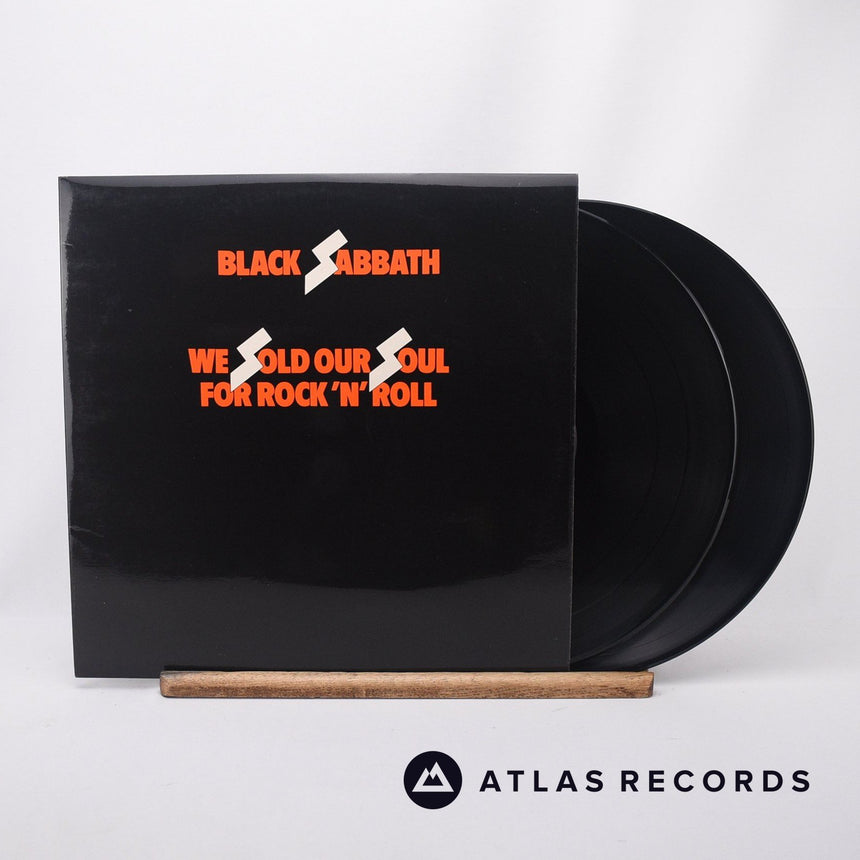 Black Sabbath We Sold Our Soul For Rock 'N' Roll 2 x LP Vinyl Record - Front Cover & Record