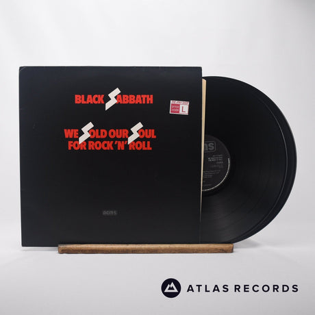 Black Sabbath We Sold Our Soul For Rock 'N' Roll Double LP Vinyl Record - Front Cover & Record