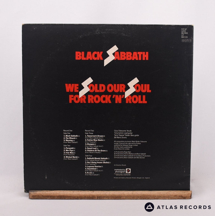 Black Sabbath - We Sold Our Soul For Rock 'N' Roll - 2 x LP Vinyl Record