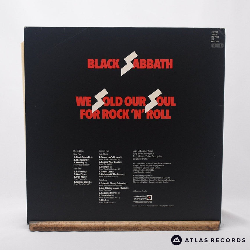 Black Sabbath - We Sold Our Soul For Rock 'N' Roll - Double LP Vinyl Record