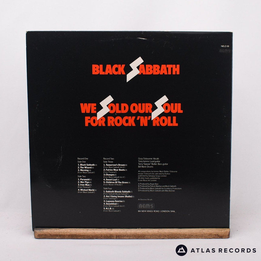 Black Sabbath - We Sold Our Soul For Rock 'N' Roll - 2 x LP Vinyl Record - EX/EX