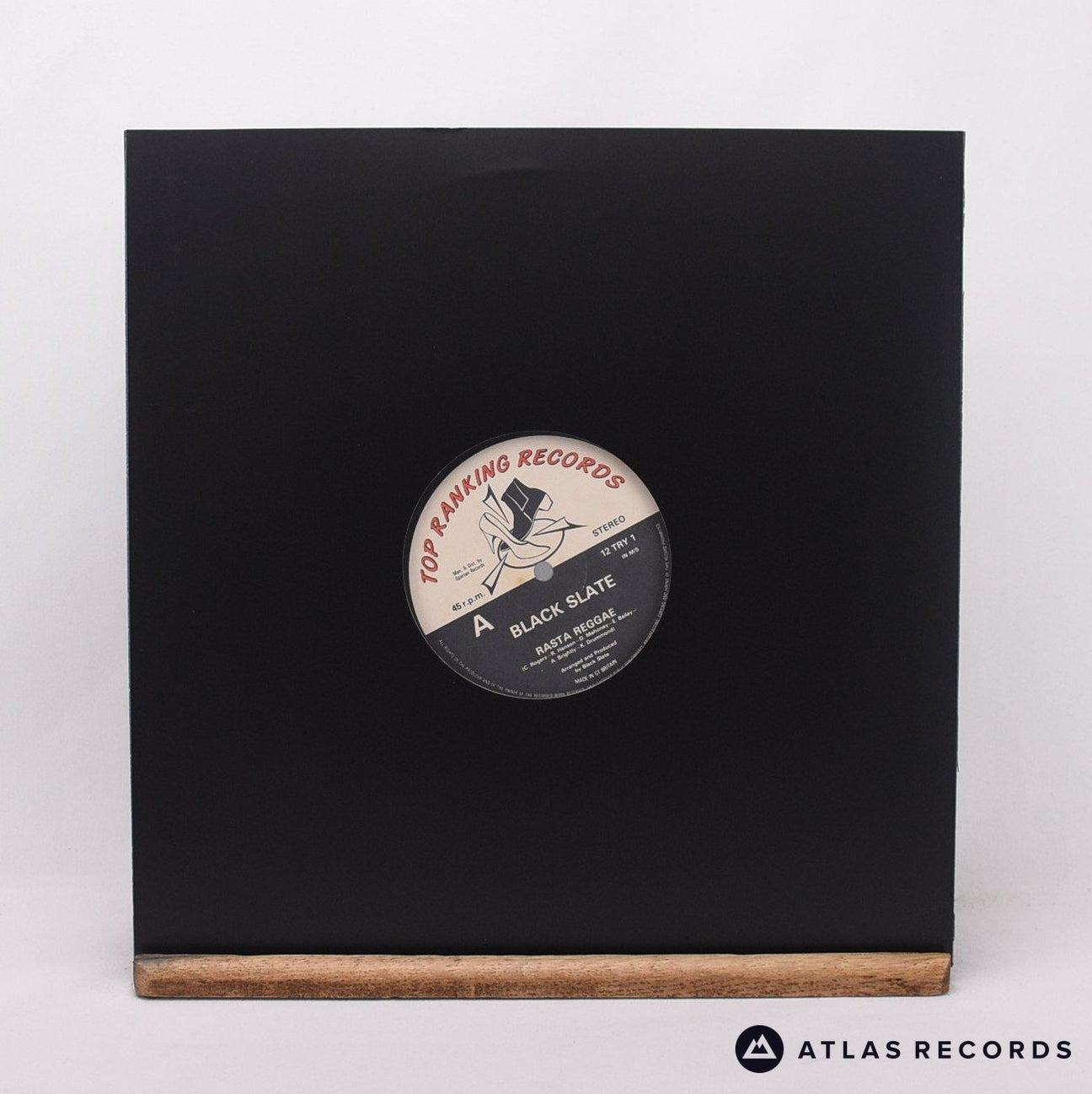 Black Slate Rasta Reggae 12" Vinyl Record - In Sleeve