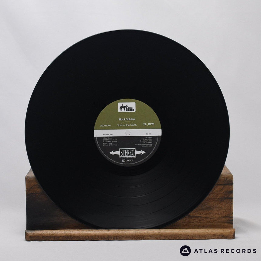 Black Spiders - Sons Of The North - Poster LP Vinyl Record - NM/EX