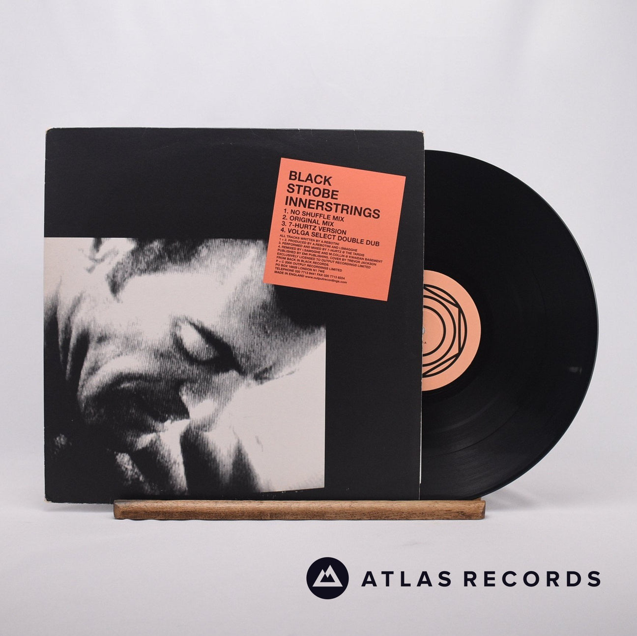 Black Strobe Innerstrings 12" Vinyl Record - Front Cover & Record
