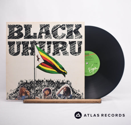 Black Uhuru Black Uhuru LP Vinyl Record - Front Cover & Record
