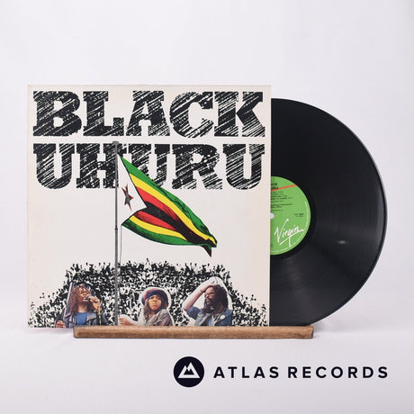 Black Uhuru Black Uhuru LP Vinyl Record - Front Cover & Record