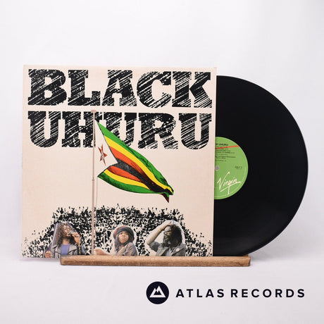 Black Uhuru Black Uhuru LP Vinyl Record - Front Cover & Record