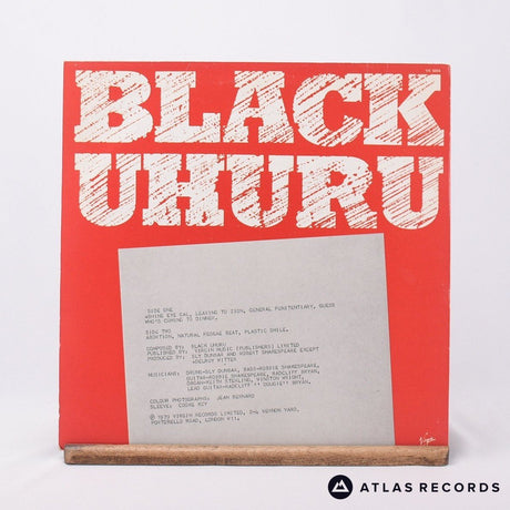 Black Uhuru - Black Uhuru - Reissue A2 B2 LP Vinyl Record - VG+/VG+