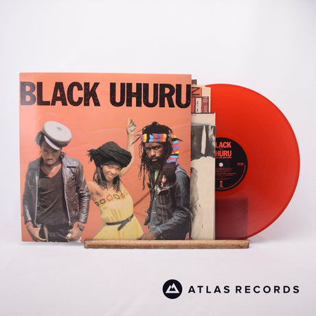 Black Uhuru Red LP Vinyl Record - Front Cover & Record