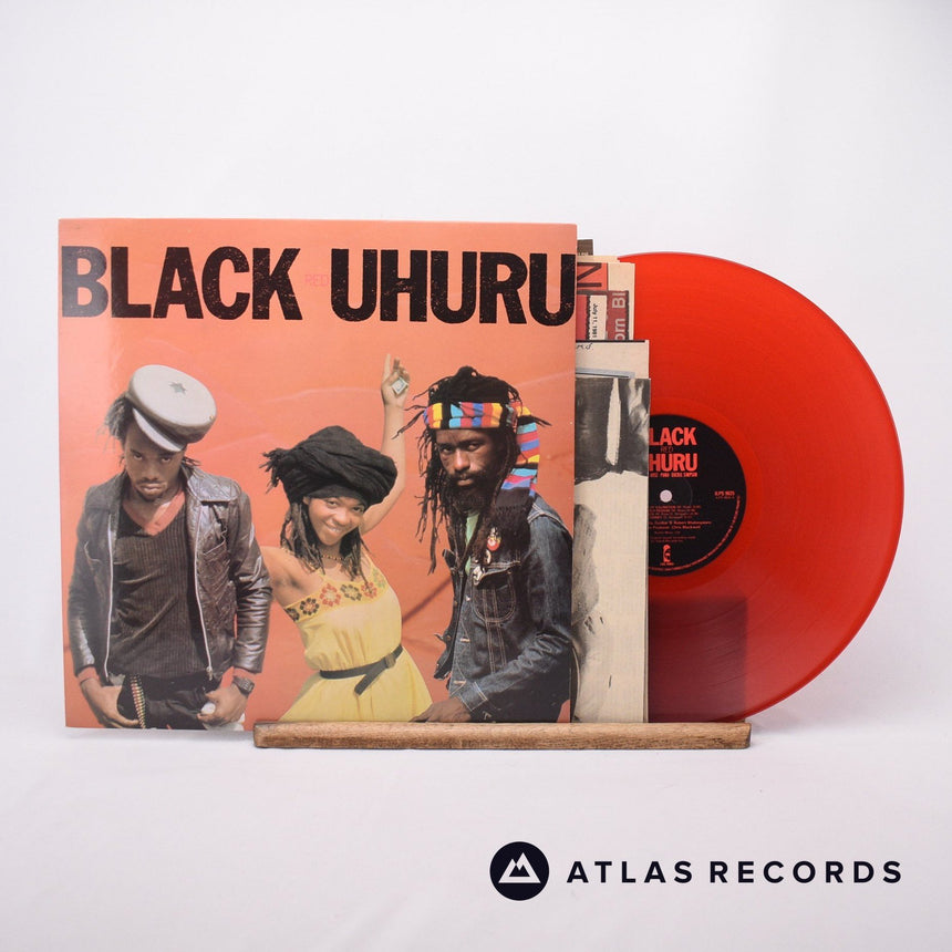 Black Uhuru Red LP Vinyl Record - Front Cover & Record