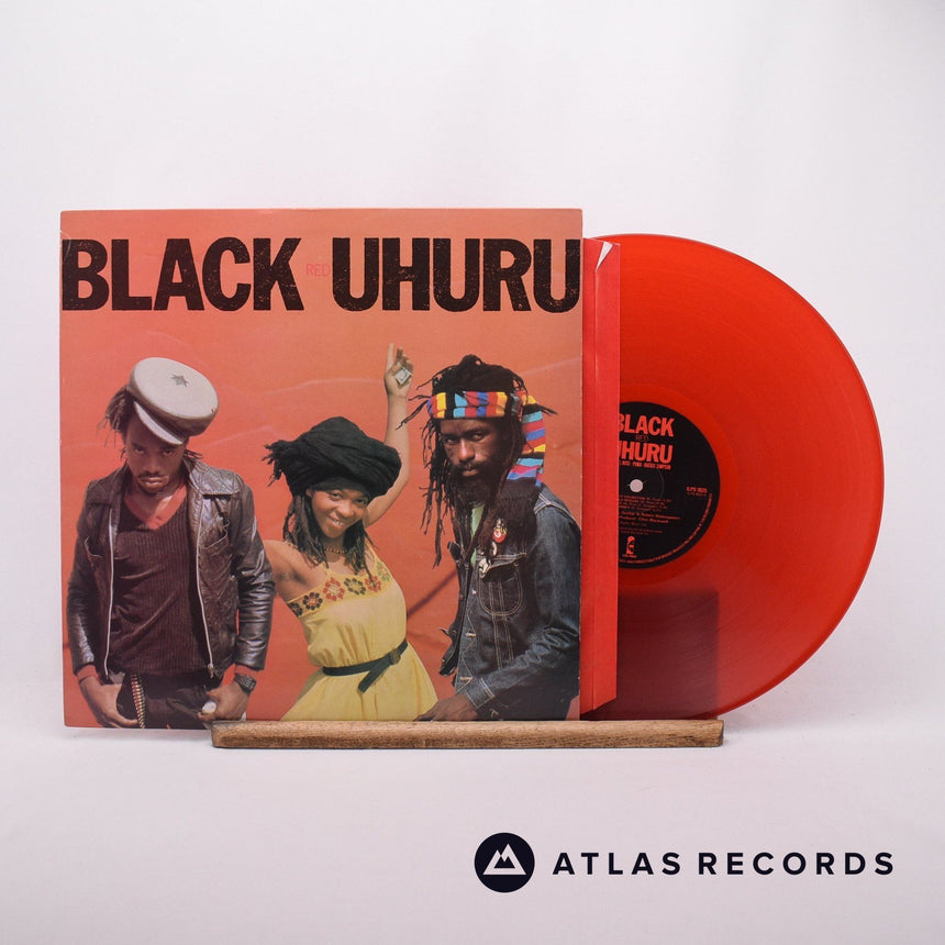 Black Uhuru Red LP Vinyl Record - Front Cover & Record