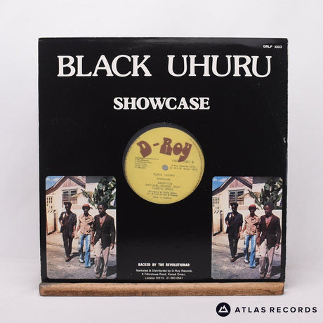 Black Uhuru - Showcase - Die-Cut Sleeve A2 B1 LP Vinyl Record - VG+/EX