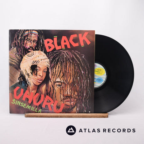 Black Uhuru Sinsemilla LP Vinyl Record - Front Cover & Record