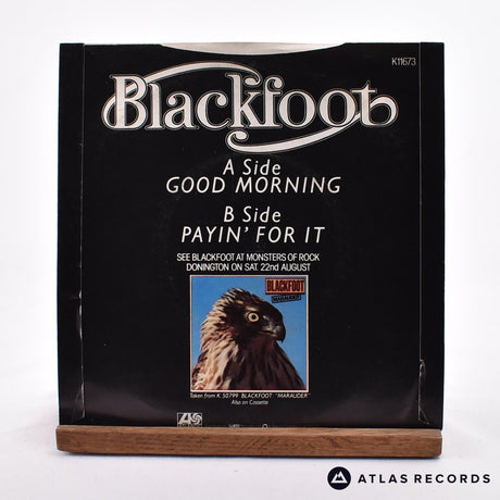 Blackfoot - Good Morning - 7" Vinyl Record - VG+/EX