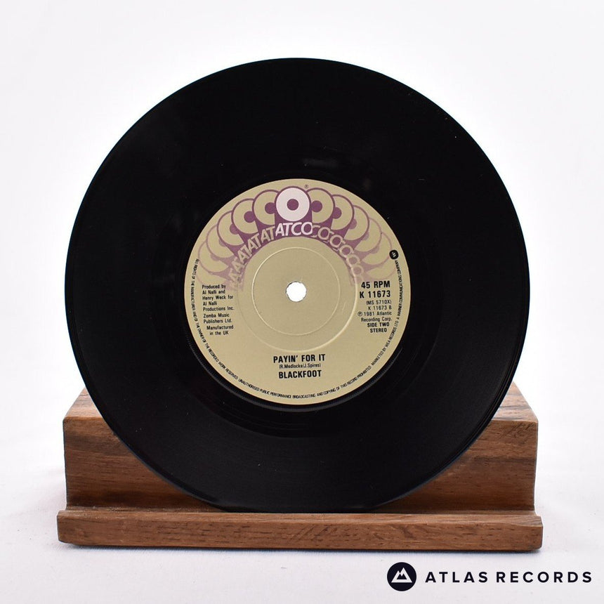 Blackfoot - Good Morning - 7" Vinyl Record - VG+/EX