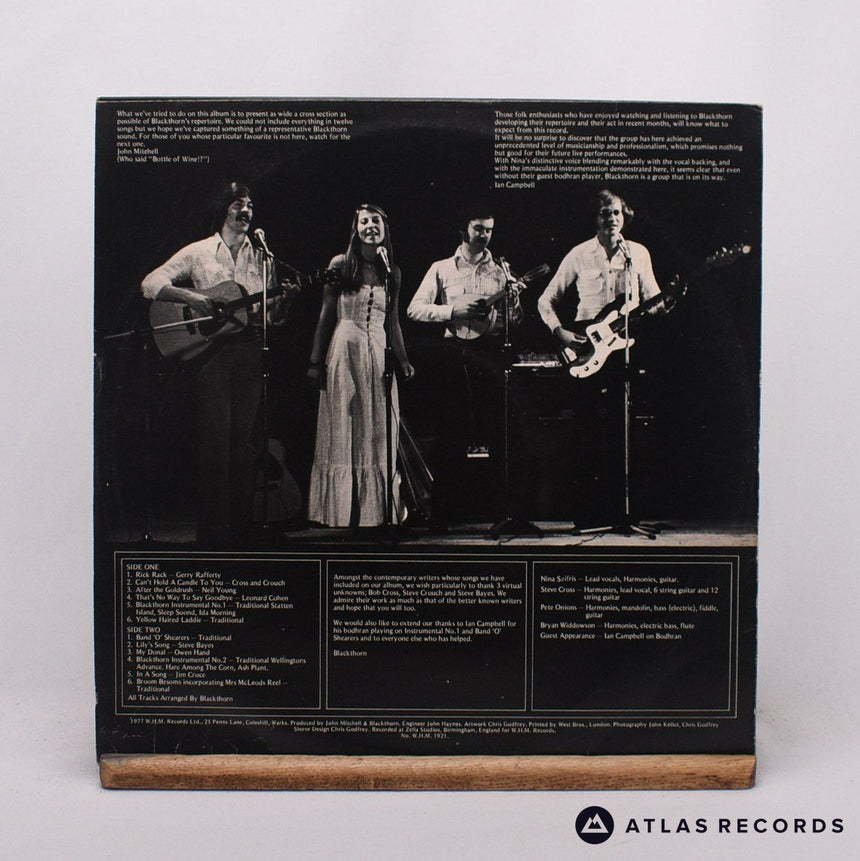 Blackthorn - Blackthorn - A/2 B/2 LP Vinyl Record - VG+/VG+