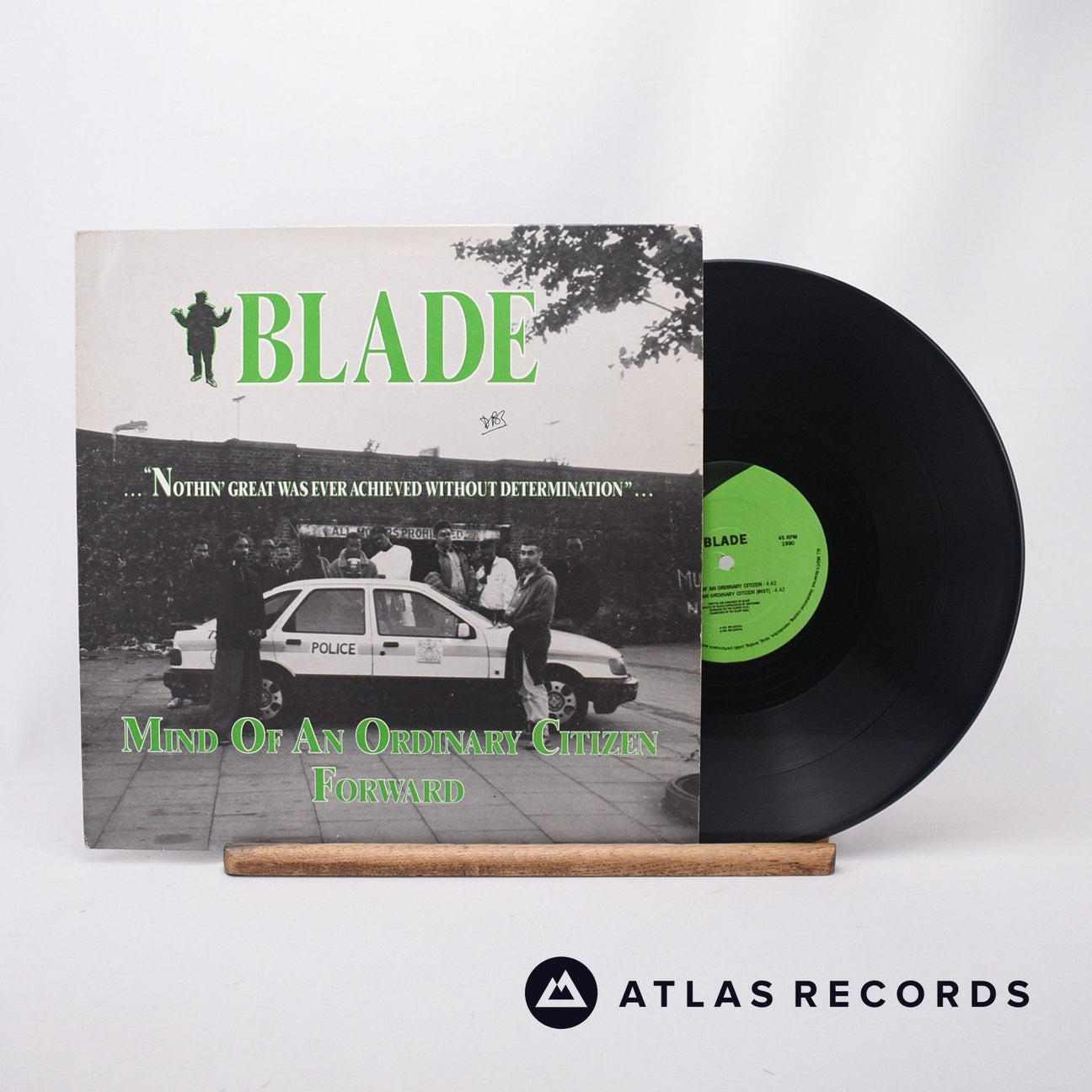 Blade Mind Of An Ordinary Citizen 12" Vinyl Record - Front Cover & Record