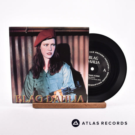 Blag Dahlia Let's Take A Ride 7" Vinyl Record - Front Cover & Record