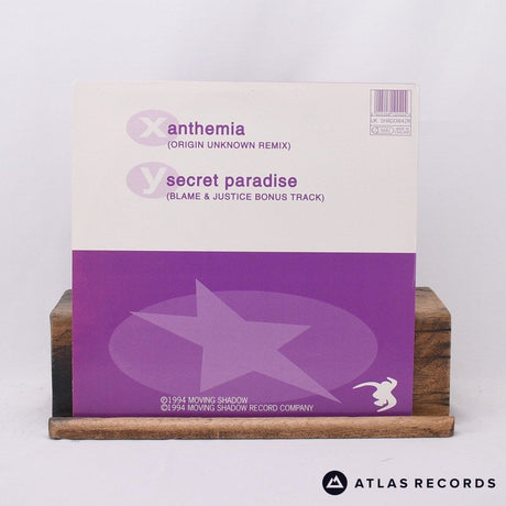 Blame & Justice - Anthemia (Remix) / Secret Paradise - 10" Vinyl Record - EX/VG+