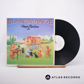 Blancmange Happy Families LP Vinyl Record - Front Cover & Record