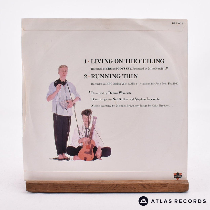Blancmange - Living On The Ceiling - 7" Vinyl Record - EX/EX