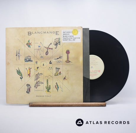 Blancmange Mange Tout LP Vinyl Record - Front Cover & Record