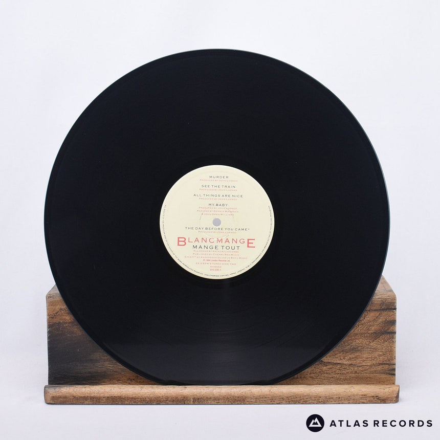 Blancmange - Mange Tout - Textured Sleeve LP Vinyl Record - EX/VG+