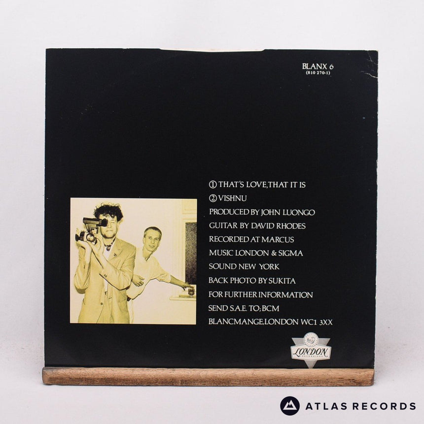 Blancmange - That's Love, That It Is - 12" Vinyl Record - VG+/EX