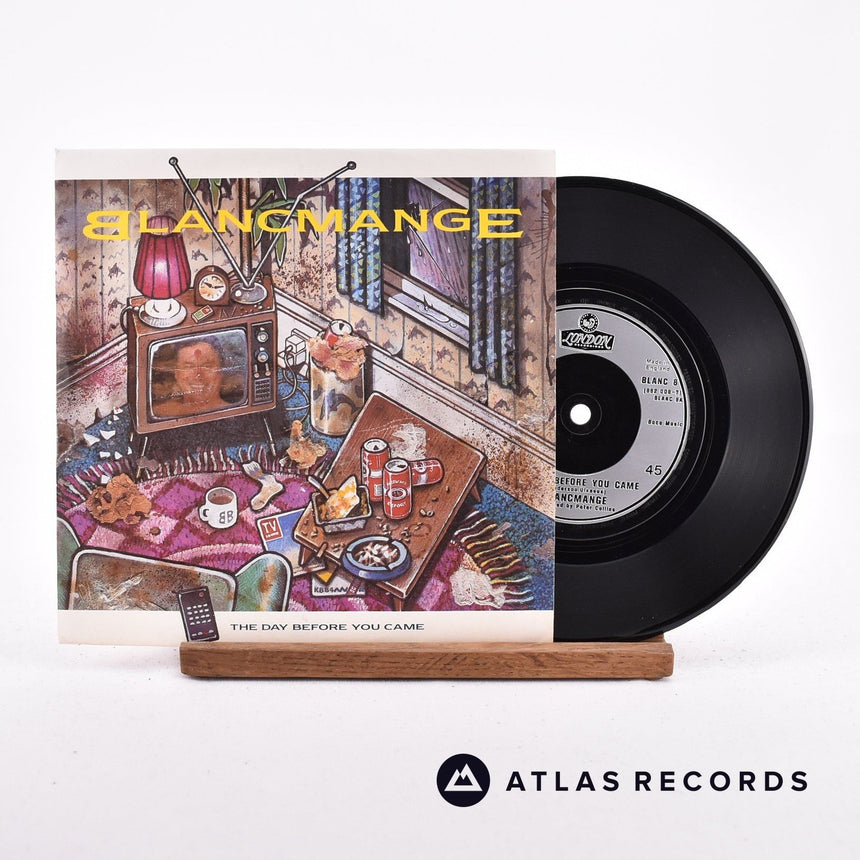 Blancmange The Day Before You Came 7" Vinyl Record - Front Cover & Record